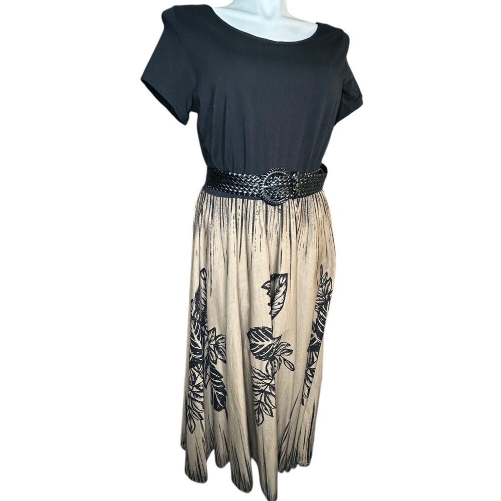 Jessica Howard Woman brown and black 16W dress